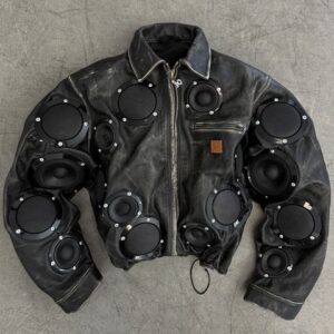 Badson Black Leather Jacket
