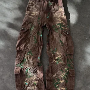 Badson Woodland Overgrowth Cargo Pants